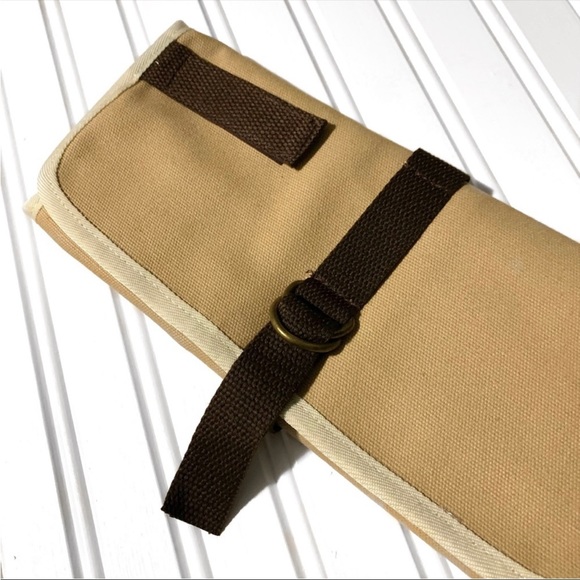 Canvas Camping BBQ Utensil Case - Picture 5 of 11